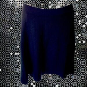 Elegant Navy Blue Cabi Med Women's Skirt Excellent Condition!